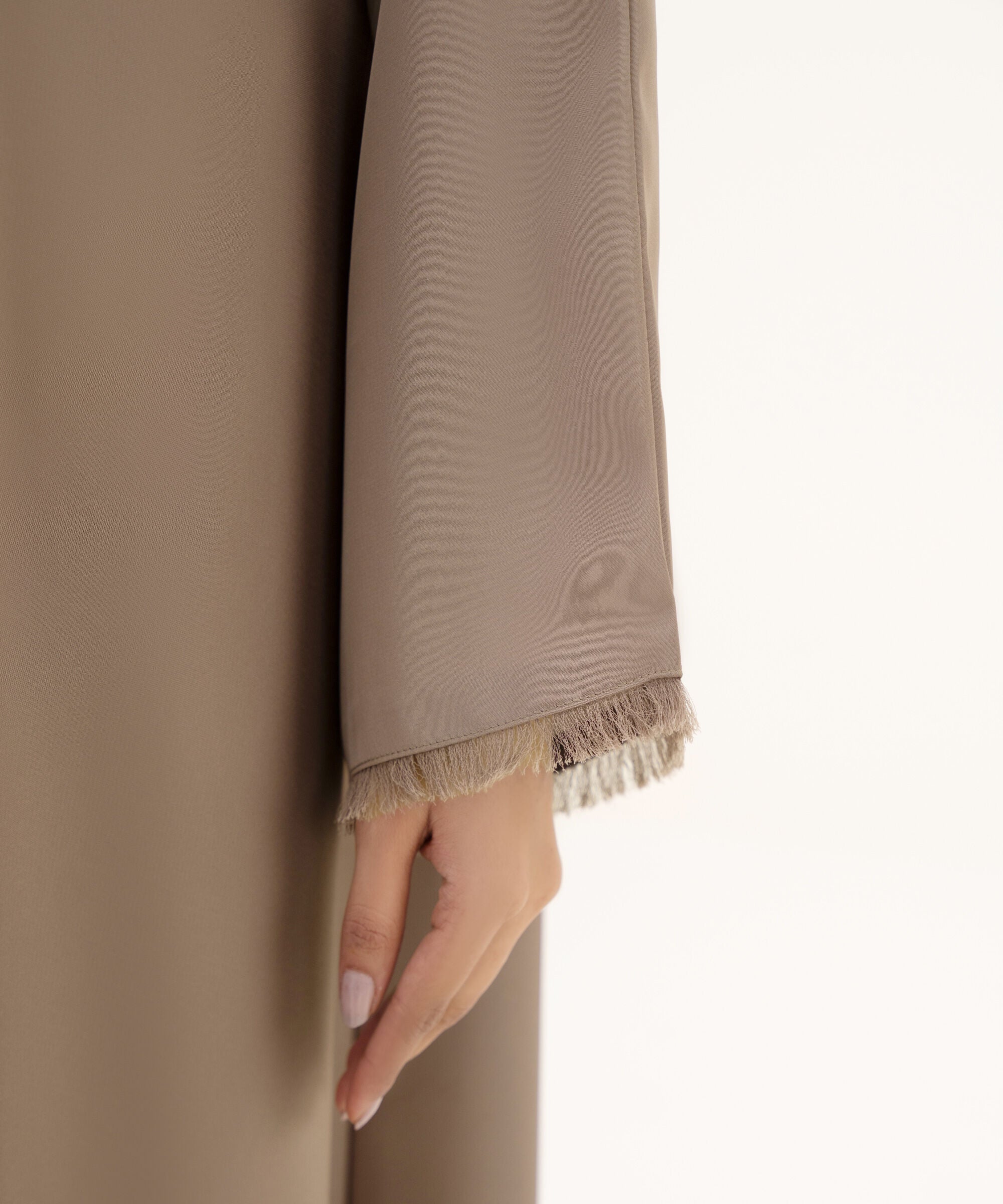 Button Through Kimono Abaya