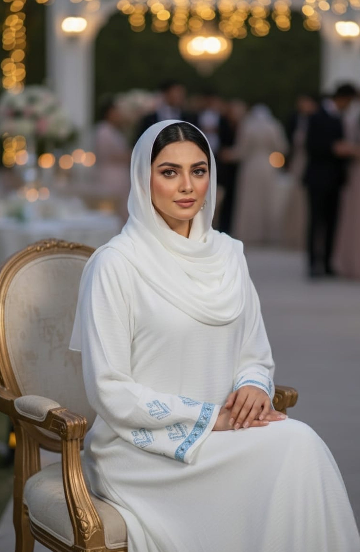 Kohinoor Embroidered Abaya