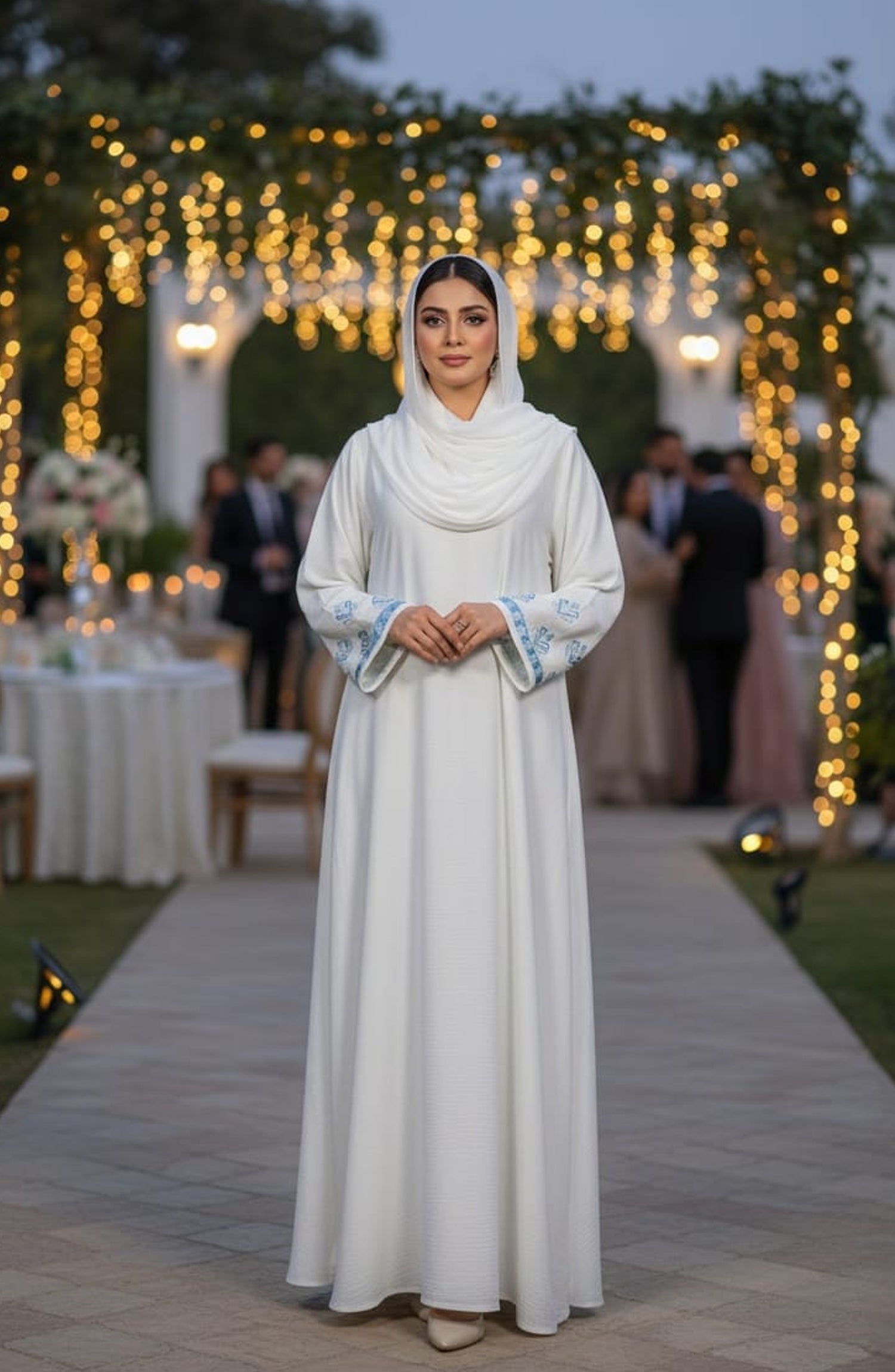 Kohinoor Embroidered Abaya