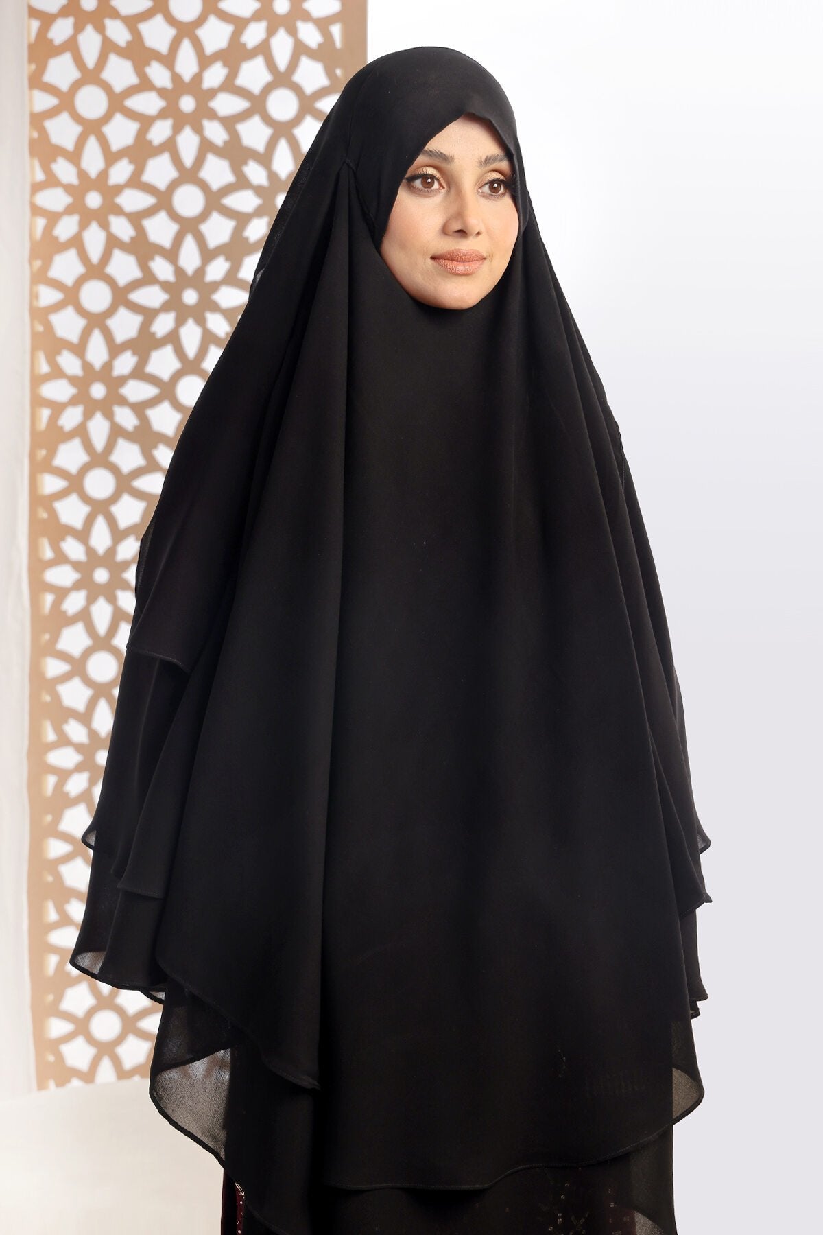 Black Khimar Hijab